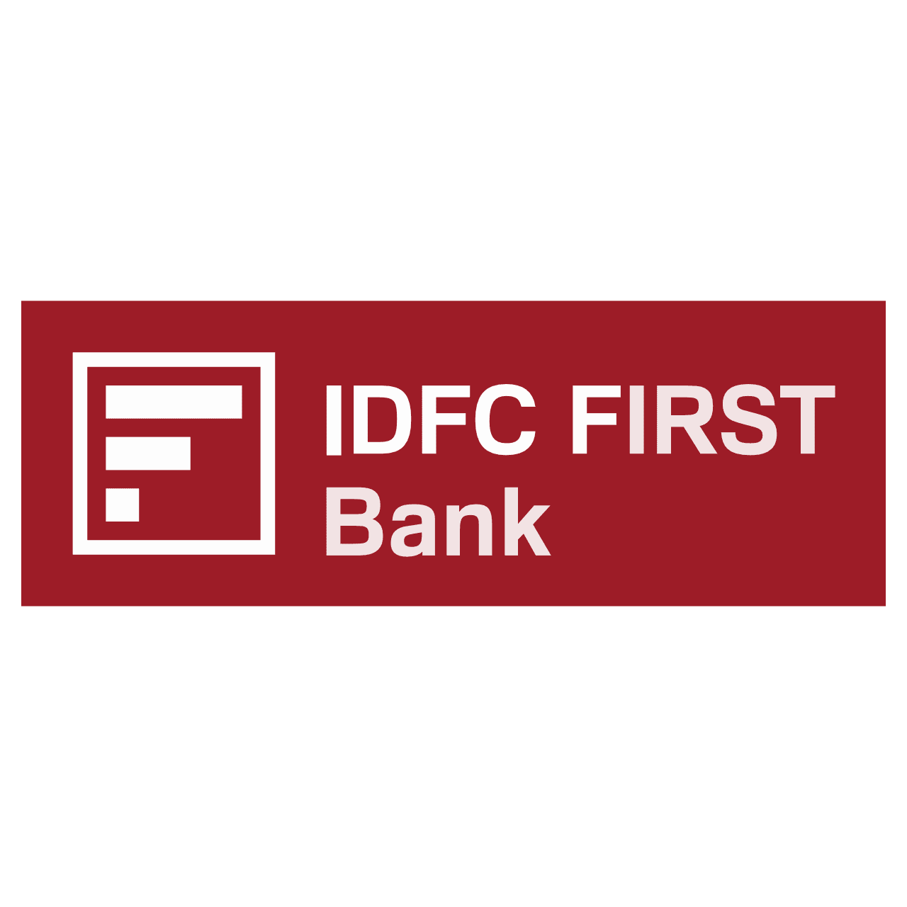 IDFC First Bank logo in PNG formats