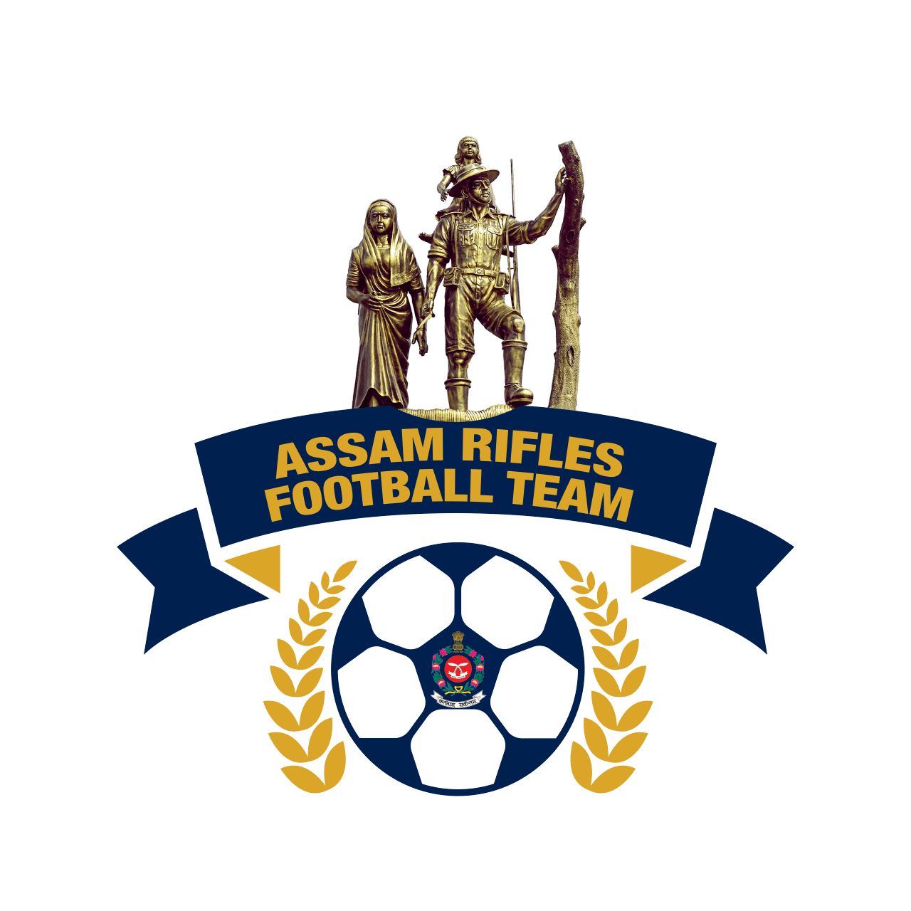 Assam Rifles Football Team Logo