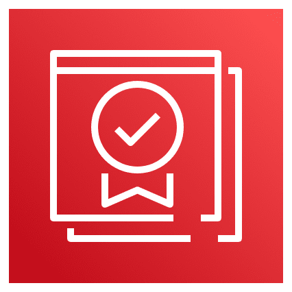 AWS Private Certificate Authority Logo Icon