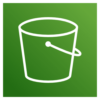 AWS S3 Bucket Logo Icon in PNG formats