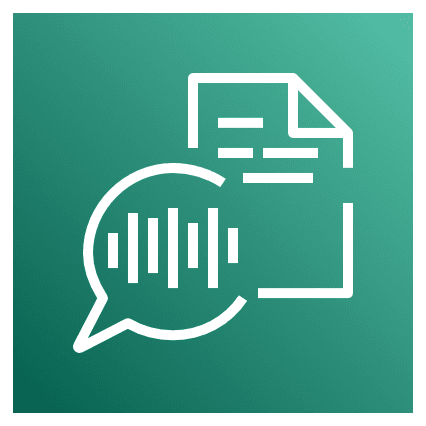 AWS Transcribe Logo Icon