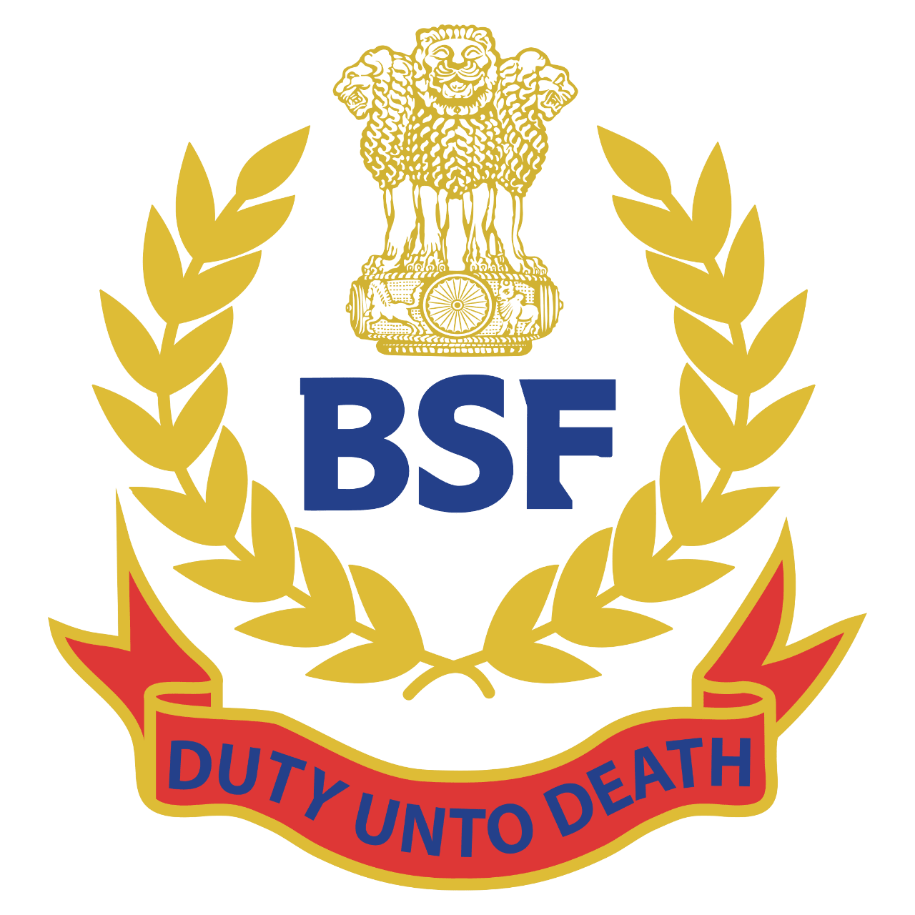 Border Security Force BSF Logo in PNG formats