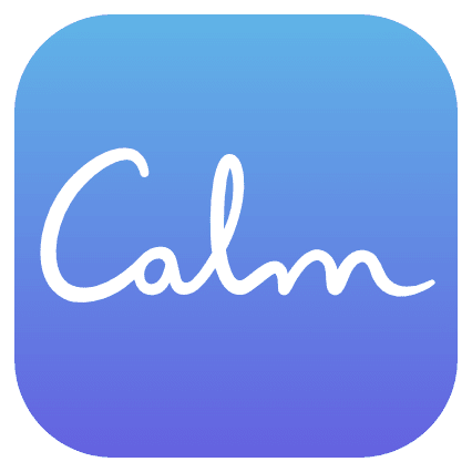 Calm Meditation Logo Icon