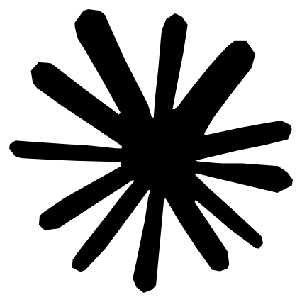 Claude Logo Icon Black in PNG formats