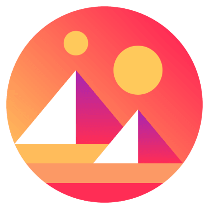 Decentraland Crypto Logo Icon