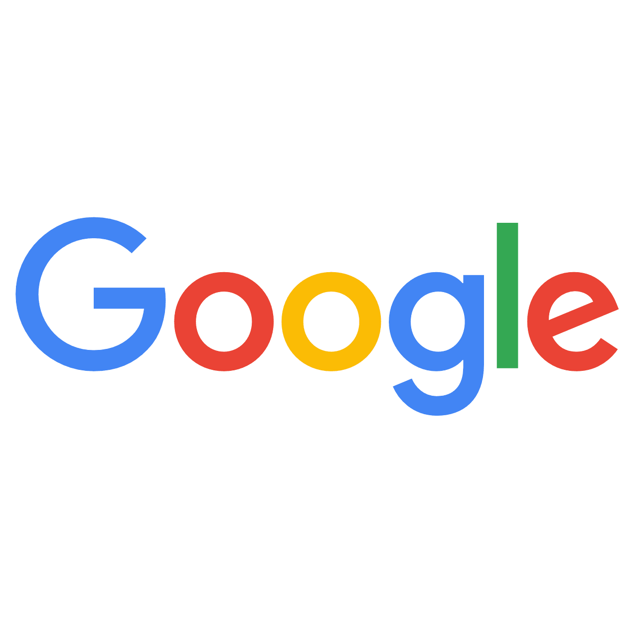 Google Logo in PNG formats