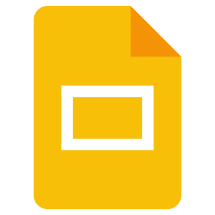Google Slides Logo Icon