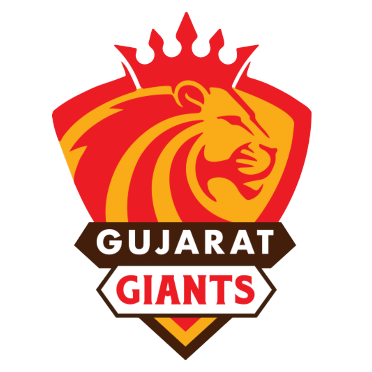 Gujarat Giants Legends League Cricket Team Logo