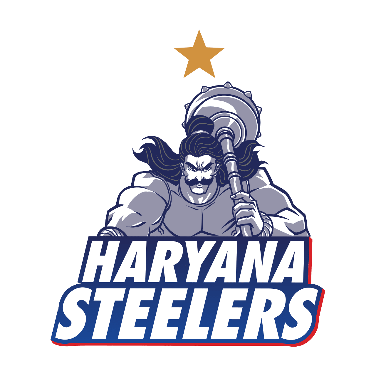 Haryana Steelers Kabaddi Team Logo