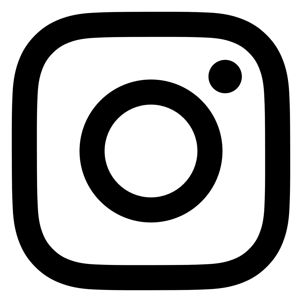 Instagram Logo Black