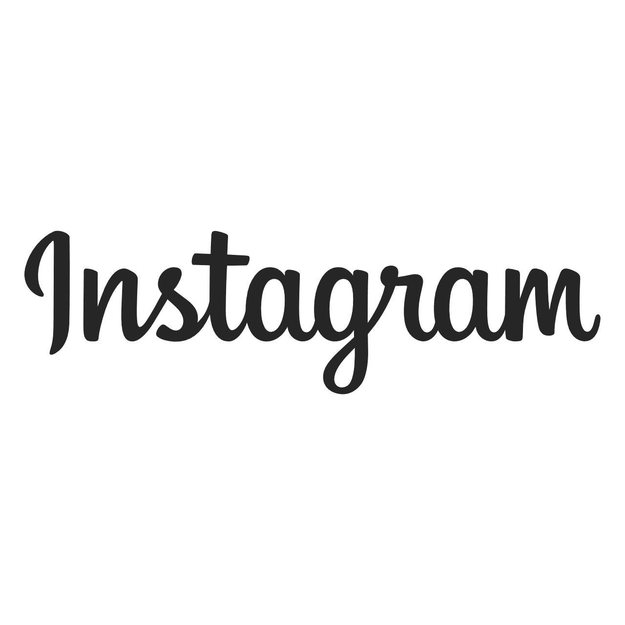 Instagram Text Logo