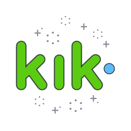Kik Messaging Logo in PNG formats