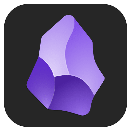 Obsidian Logo Icon