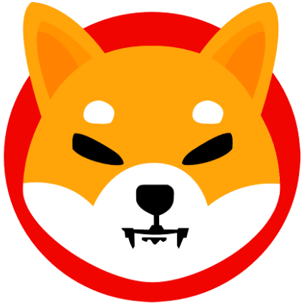 Shiba Inu Crypto Logo Icon in PNG formats