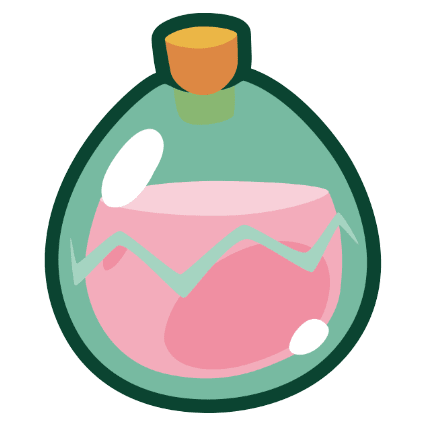 Smooth Love Potion Crypto Logo Icon in PNG formats