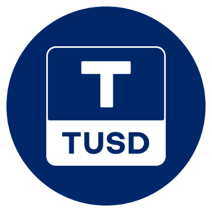 TrueUSD Crypto Logo Icon in PNG formats