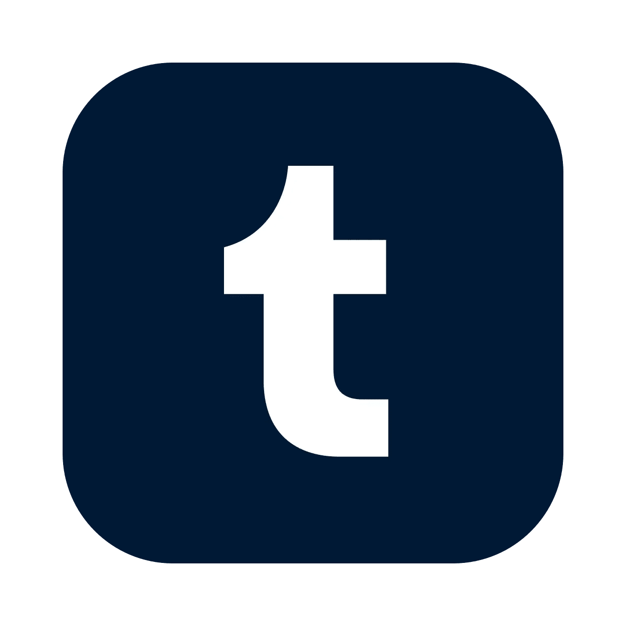 Tumblr App icon in PNG formats