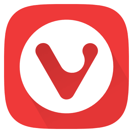 Vivaldi Browser Logo Icon