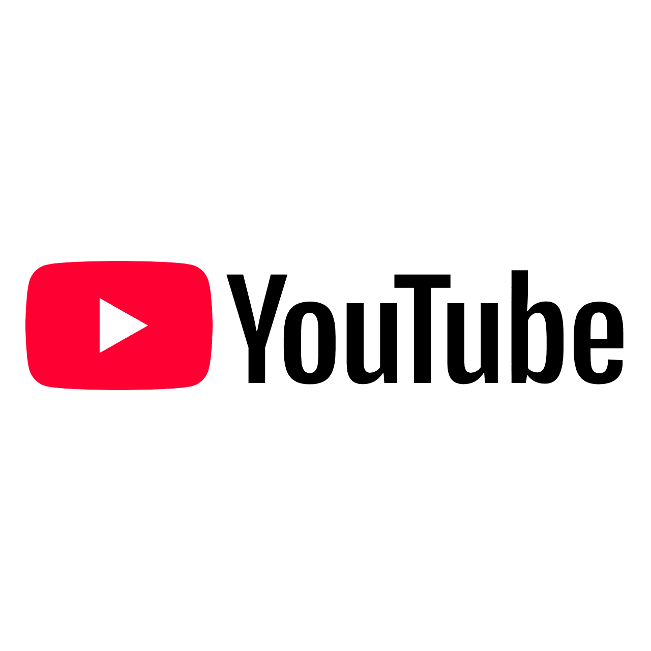 YouTube Logo With text