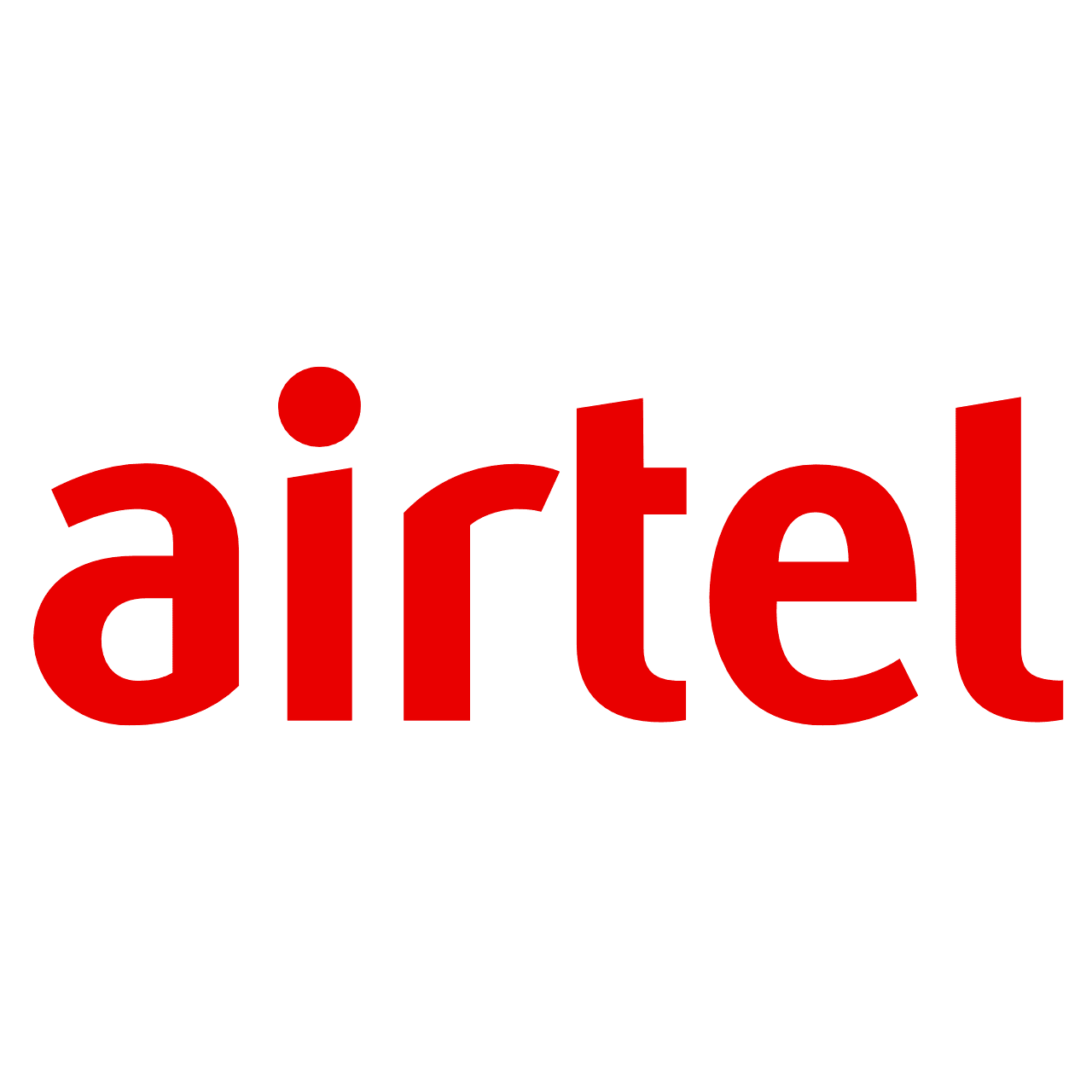 Airtel Text Logo in PNG formats